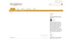 Desktop Screenshot of lexcellence.com.ua